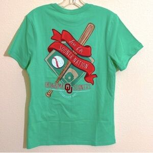 NWOT CAPTIVATING APPAREL OU Sooners Short Sleeve T-Shirt with Pocket Size S